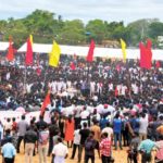 தமிழீழ தேசத்தில் அலையெனத் திரண்ட மக்கள் முள்ளிவாய்க்கால் மண்ணில் அஞ்சலி!