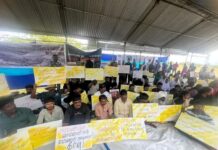 செம்மணியில் உணர்வடைந்த மூன்றாம் நாள் “அணையா விளக்கு” போராட்டம்!