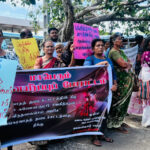 மன்னாரில் பாடகர் சங்கீதனை விடுதலை செய்யக் கோரி பாரிய போராட்டம் முன்னெடுப்பு!