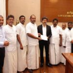 தமிழக முதலமைச்சரைச் சந்தித்த தமிழ்த் தேசியப் பேரவையினர்!