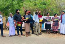 இன்று இரண்டாவது நாளாகத் தையிட்டியில் ஒலித்த மக்கள் குரல்!