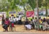 யாழ். வலிகாமம் வடக்கு காணிகளை விடுவிக்க வலியுறுத்தி 16 வாரமாகத் தொடரும் போராட்டம்!