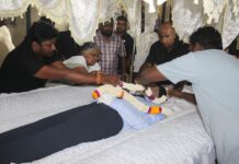 மூத்த ஊடகவியலாளர் ஆறுமுகம் சபேஸ்வரனின் புகழுடலுக்கு யாழில் அஞ்சலி!