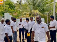 தையிட்டிக்கு வலி. வடக்கு பிரதேச சபை தவிசாளர் மற்றும் உறுப்பினர்கள் திடீர் விஜயம்!